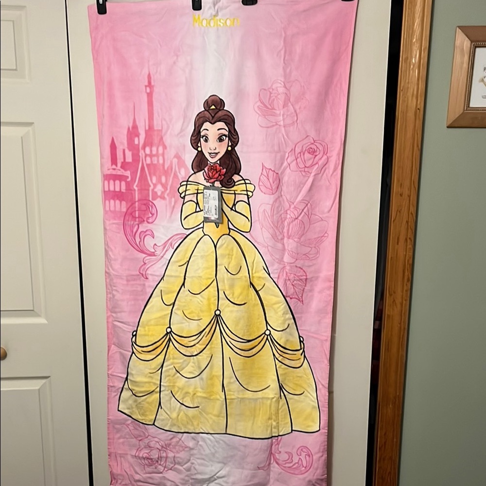 Disney Beach towel Oversized Beauty and the beast’s Belle
